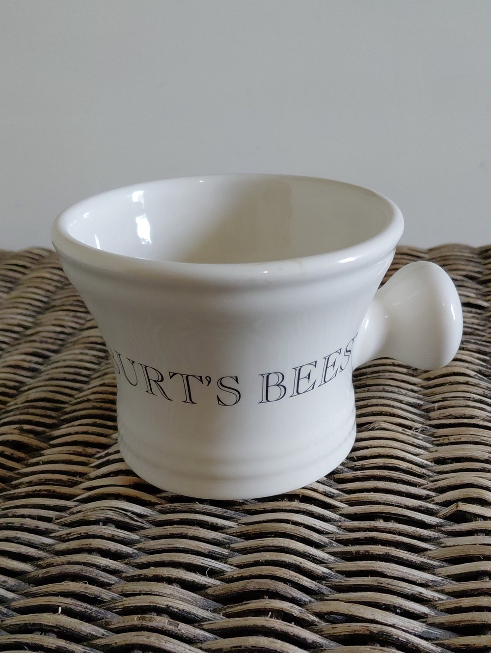 Burt's Bees Ceramic Shaving Mug